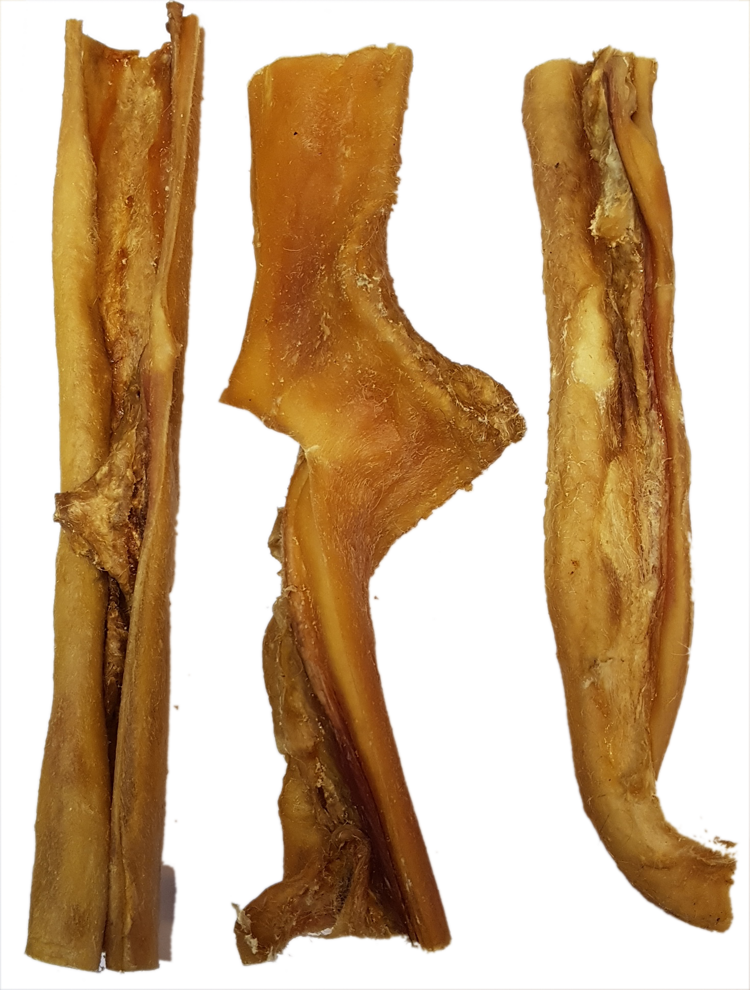 Rinderkopfhaut geschnitten 25cm 1 kg