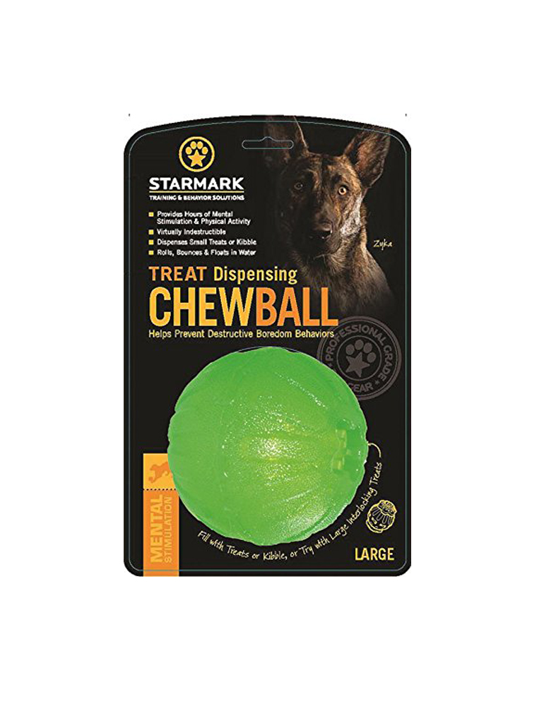 Treat Dispensing Chew Ball large 10cm